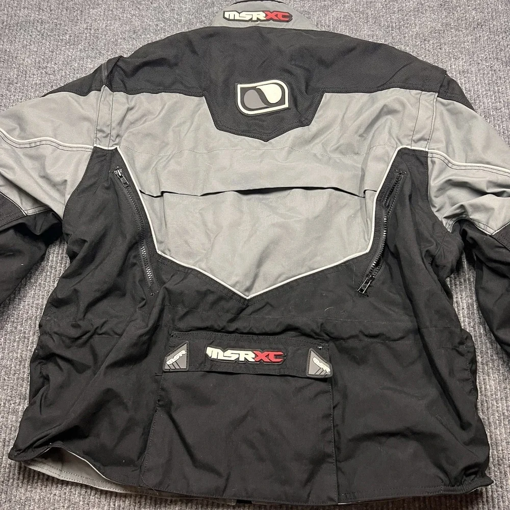 MSR XC Trans Jak Motorcycle Jacket Mens XXL Black Motocross Dirt Bike Riding